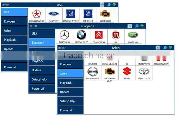 Original Autel DS708 Maxiscan DAS708 Multibrand Auto Scanner update online Touchscreen scanner with fast ship by DHL/EMS/UPS