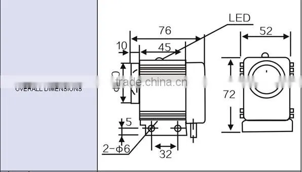 G76 Series 10-30VDC/90-250VAC NPN/PNP/2 Wires with NO/NC/NO+NC output Infrared capacitance Photoelectric Sensor Switches