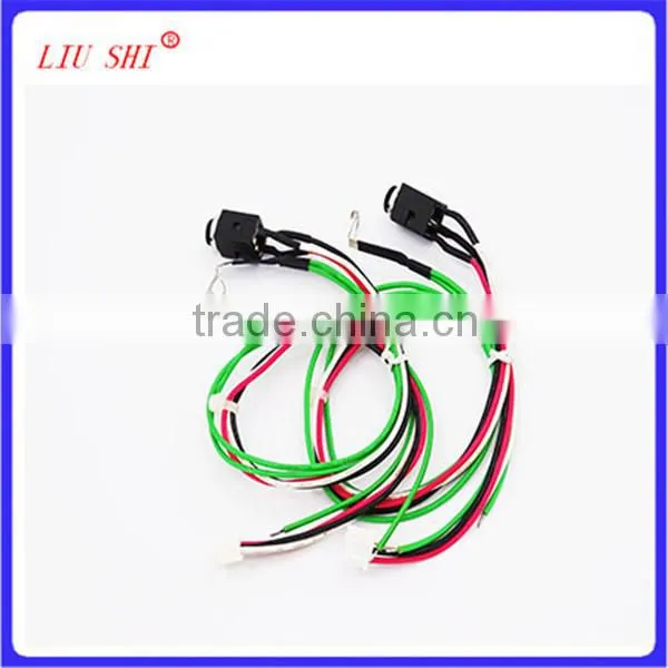 China custom DC Power Jack Cable Wire Harness