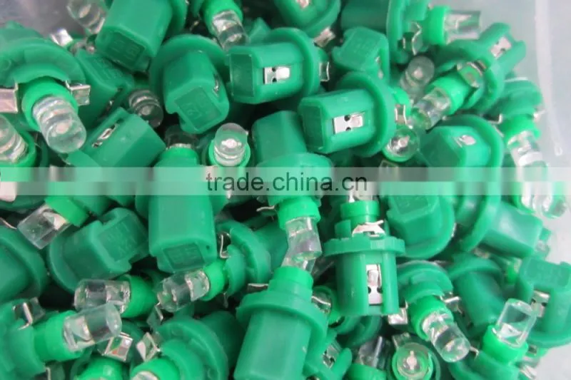 B8,5d 1 LED FLAT green automobile bulbs Auto Lighting System LED light LED lamp