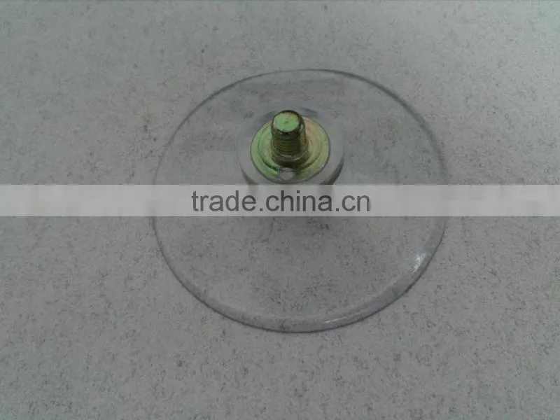 PVC/silicone material glass table suction cups with screw