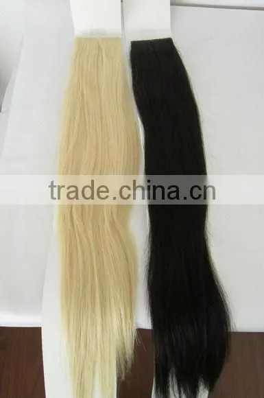 full head 40pcs Pu Skin Tape weft (hair extensions)