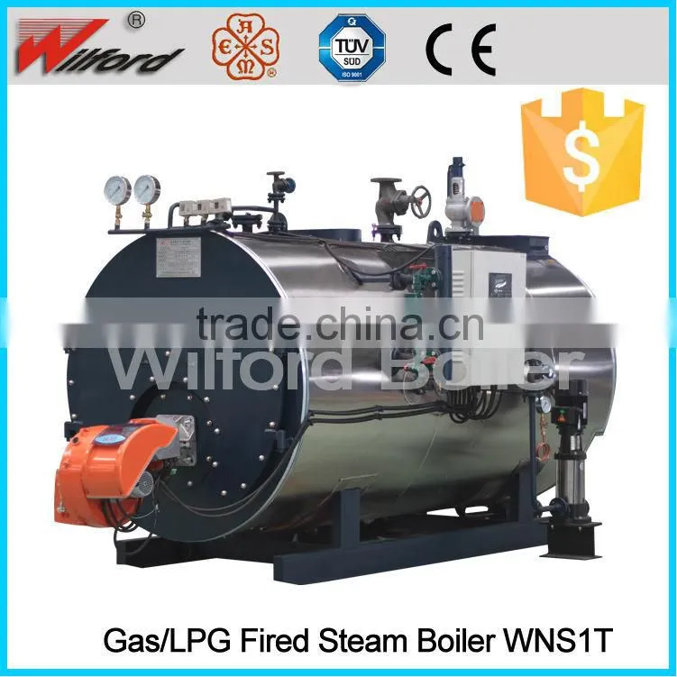 1Ton/h Industrial Automatic Control Muti-Fuel Steam Boiler