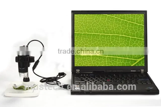 5MP 300X Portable USB Digital Microscope with measurement function compatible with Windows 10 and Mac