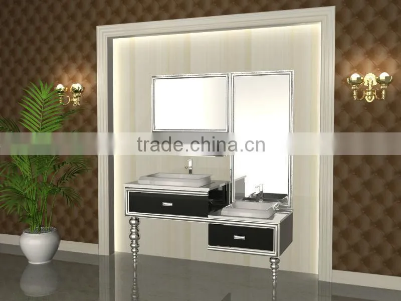 stainless steel basin cabinet