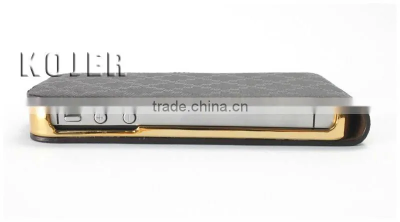 Premium Leather Mobile Phone Case for iPhone 4/4S
