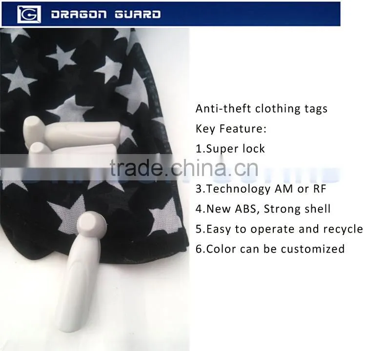 Anti-Theft pencil EAS security tag for clothing