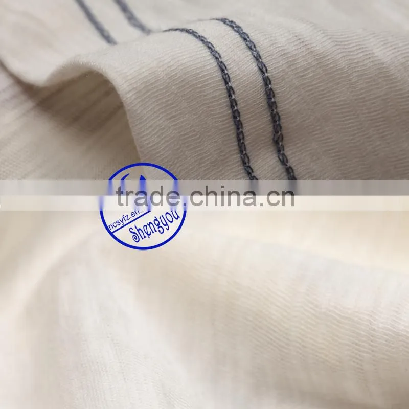 100 cottonl ong sleeve mens white t-shirt wholesale clothing factory in china