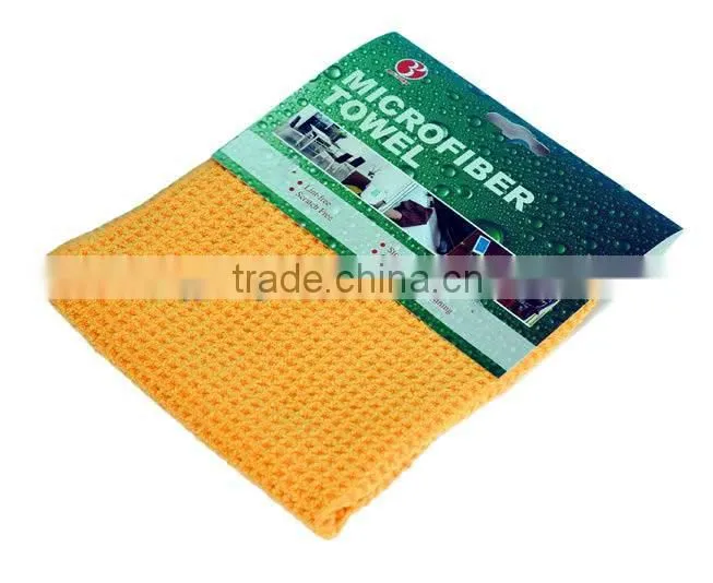 Microfiber waffle towels 30X40CM