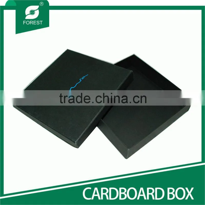 MATT BLACK HIGH END CARDBOARD BOXES FOR JEWELRY PACKAGING WITH CUSTOM LOGO