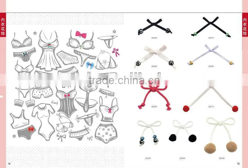 Wholesale happy new year for rhinestone/bra accessories