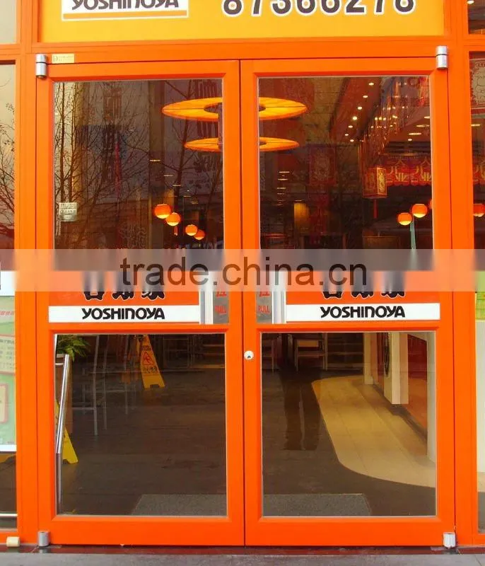 exterior dutch doors for store front aluminum profile door