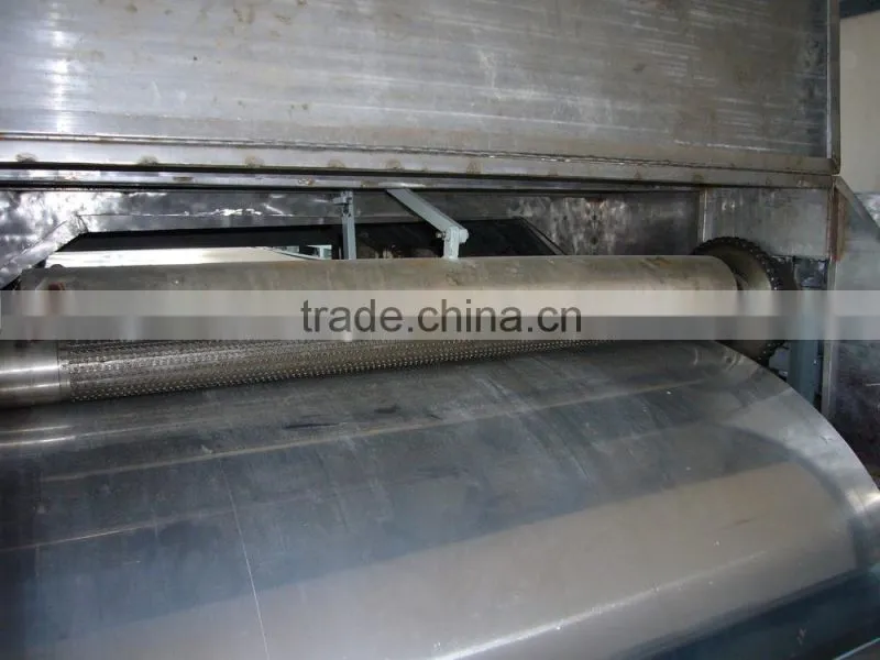 rotating belt condensation granulator