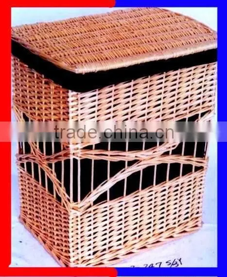 hot sale high quality willow garden basket