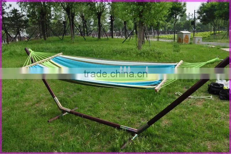 fashion colorful single person canvas hanging bed