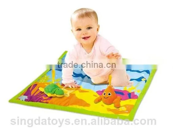 Funny Baby ocean crawl mat baby play gym with frame