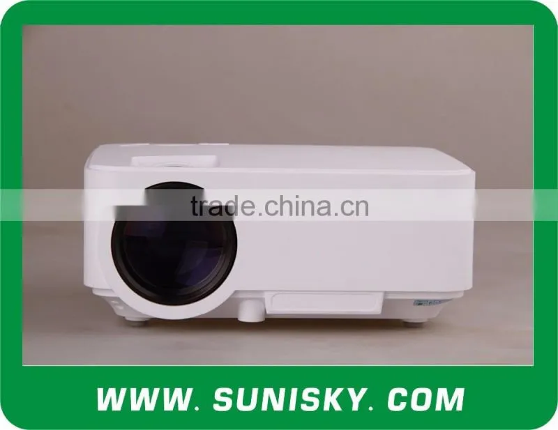 mini projector 1000 lumens LCD portable video projectors for training (SMP8200B)