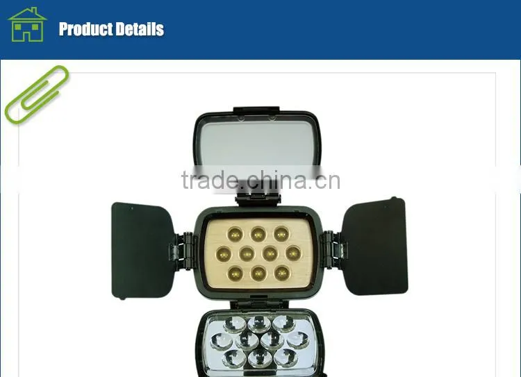 Dimmable Ultra High Power LED Panel Digital Camera Camcorder Video Light LED-VL002