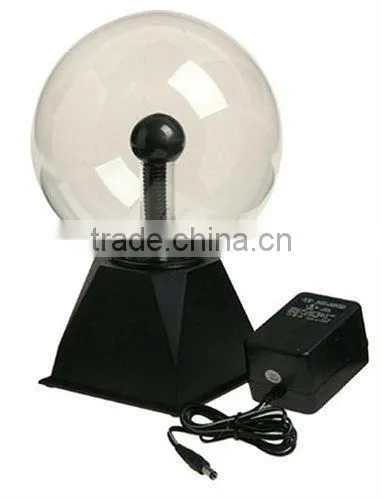 8" PLASMA NEBULA BALL Lightning Electricity Party Light TOUCH & SOUND Activated