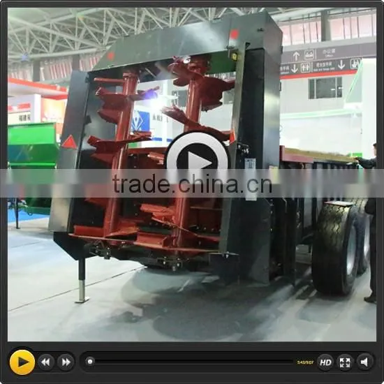 2016 hot sell top brand tractor fertilizer spreader for large-scale farm matched power 120 hp for sale