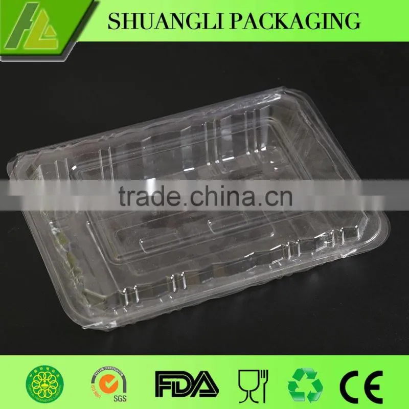 Professional customized plastic clear transparent clamshell packaging