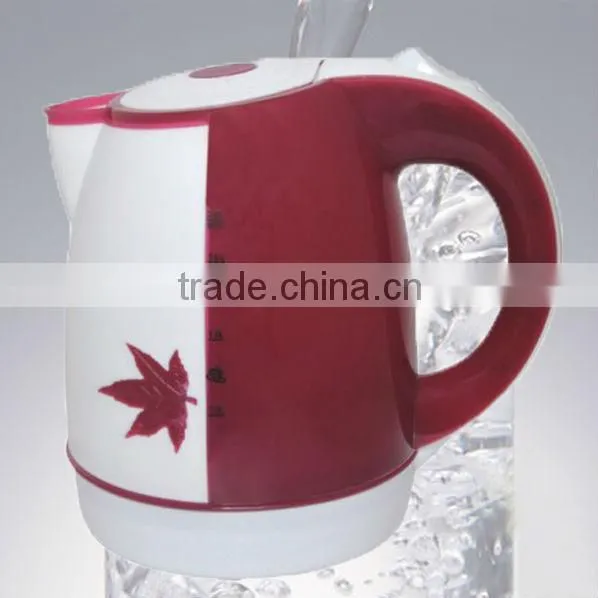 2.0L Low price for kitchen/home appliances plastic 360 rotation electric water kettle