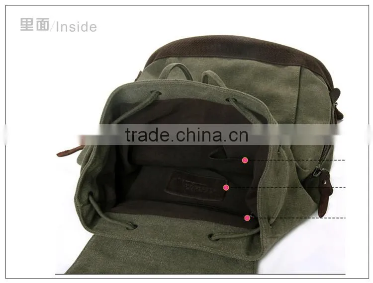 Best Selling!! Factory Sale blank canvas backpack