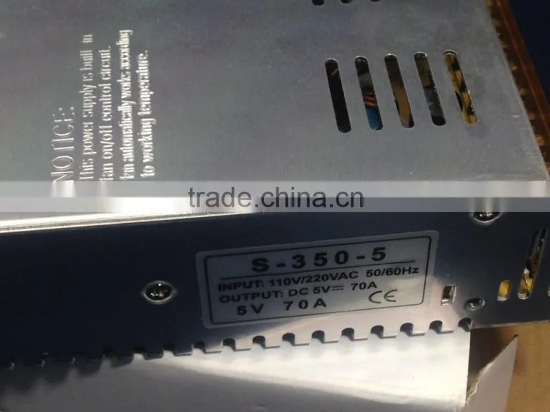5V/350W switching power supply, LED power driver