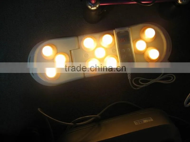 11 jade balls far-infrared folding Vibration moxibustion massager with wooden box