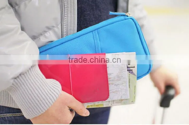 New Travel Passport Holder Ticket Wallet Handbag ID Credit Card Holder