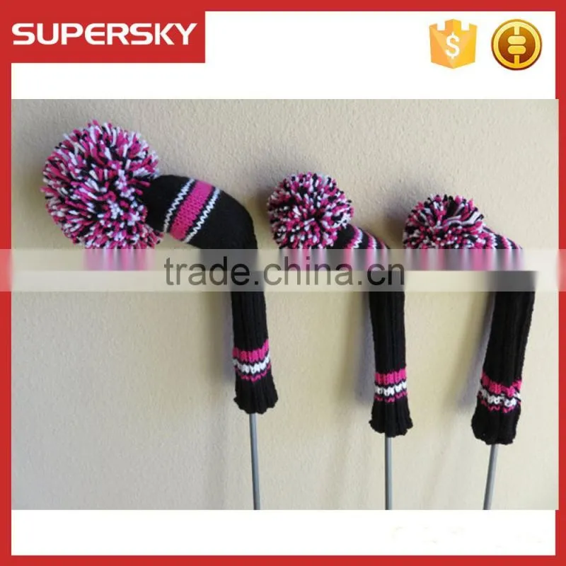 F554 Custom Crochet Golf Club Driver Headcover Sports Accessories