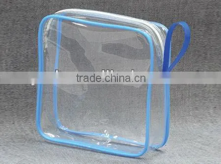 cheap small white promotional cosmetic bag