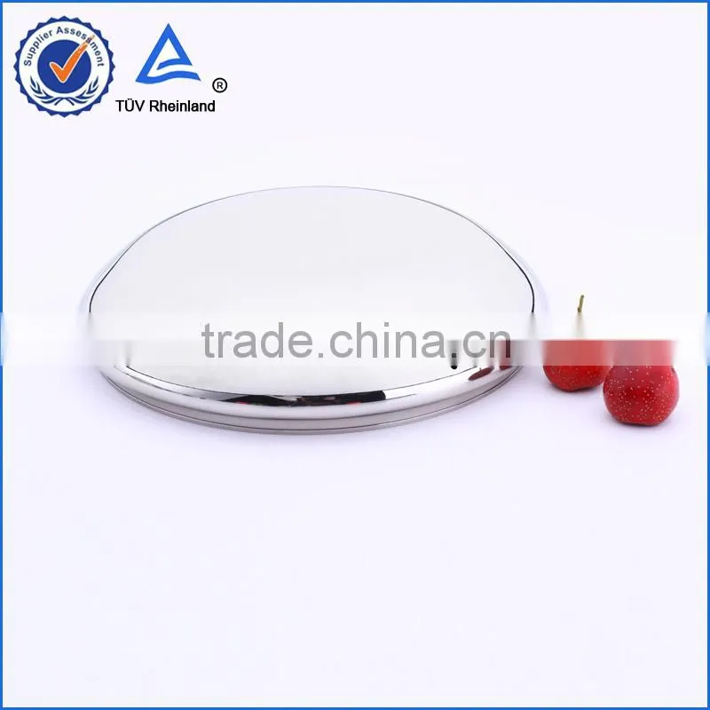 New design glass lid with long bakelite vertical handle