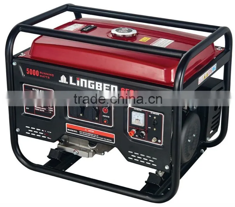 Lingben China 188F yamaha electric generator 5kw OEM price