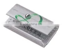 Serrated pet strapping seals
