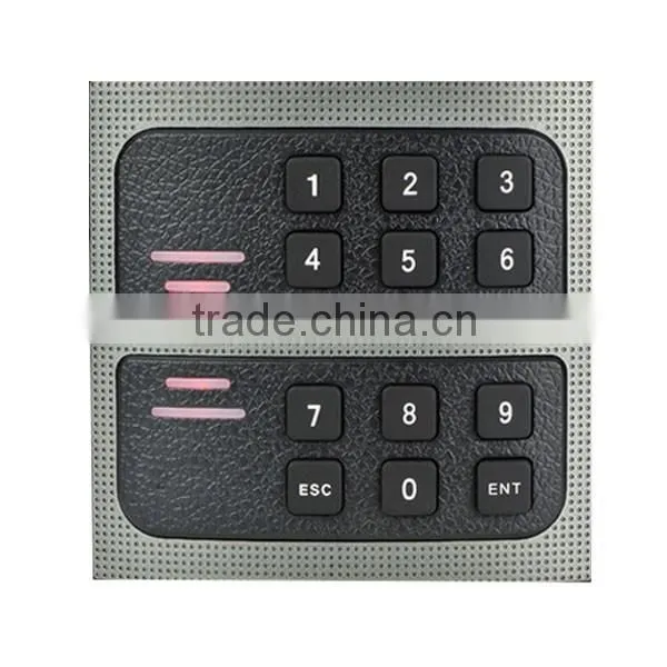 Smart card reader KR502 Wiegand access control card reader with keypad IP64 waterproof card reader RFID or IC card reader