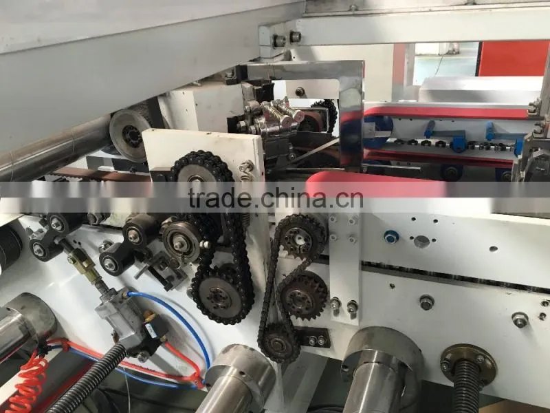 High Speed Automatic Corrugated Carton Box Stapler Stitching Folder Machine