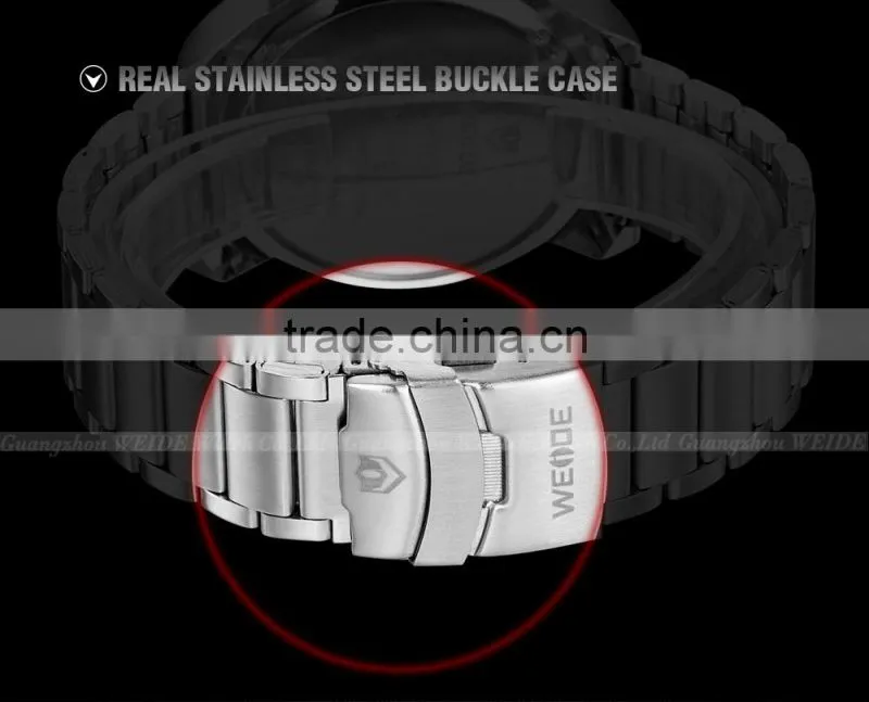 Stainless Steel Quartz Movements Fashion Watch Digital Watch Designer