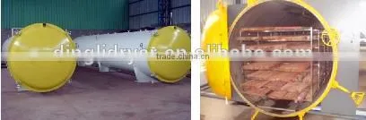 High frequency vacuum wood plate dryer machine stable performance