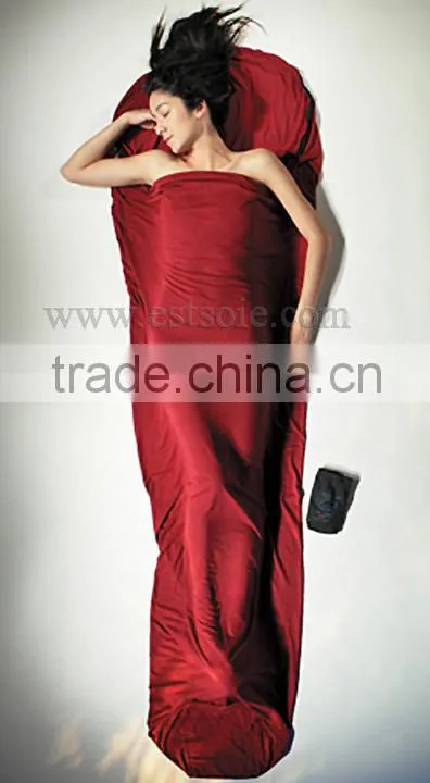 Outdoor 100% Silk Sleeping Bag Liner