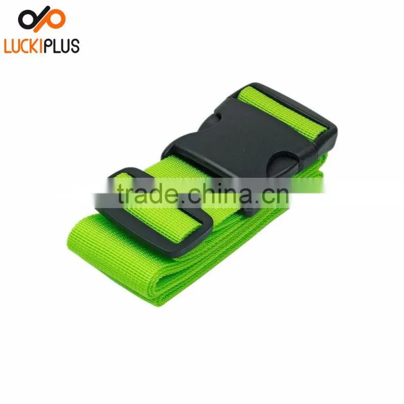 Luckiplus Luggage Straps Suitcase Belt Travel Accessories Luggage Accessory Green