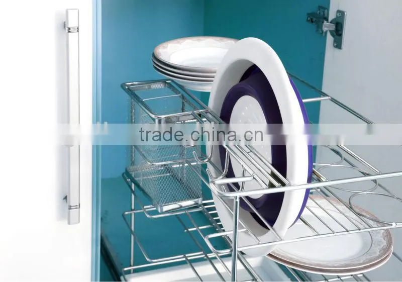 Fashion large plastic collapsible bowl