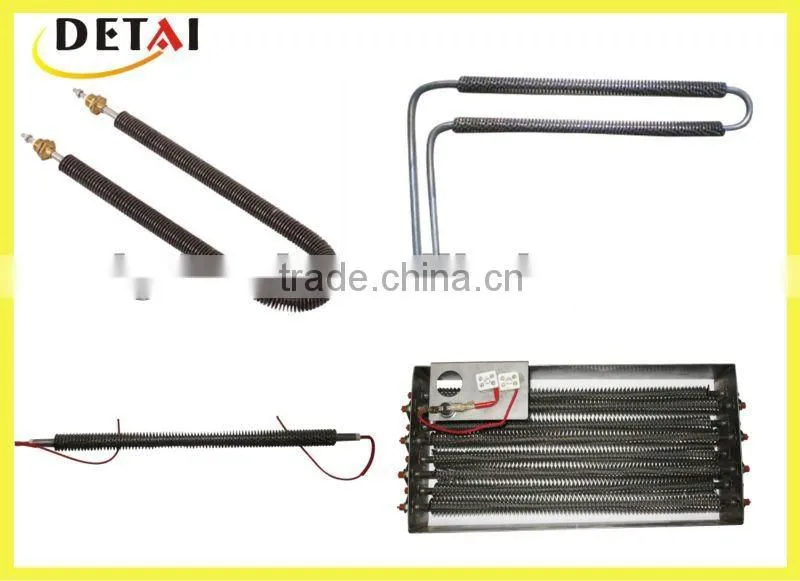 With Brass Flange Air Finned Heating Elements