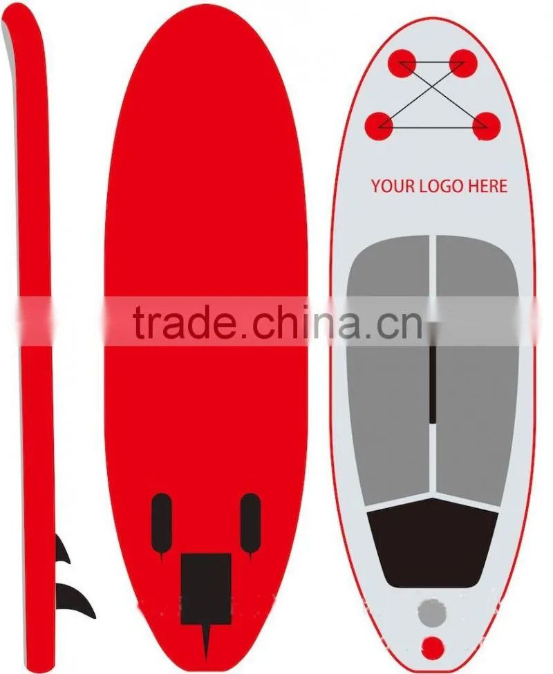 Stand up Paddleboard/SUP with 3 Piece Adjustable Travel Paddle/Air around inflatable supboards
