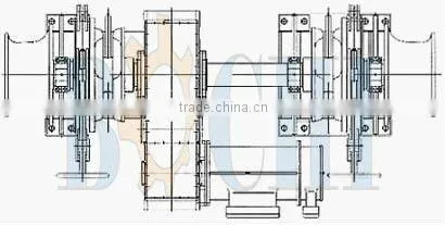 Marine Deck Combined Windlass Boat Hydraulic Windlass