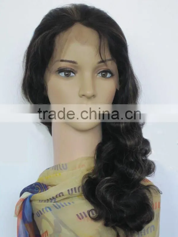 Factory price 100% human hair wig with best quality