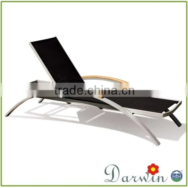 High Quality Wooden Sun Lounger Deck Chair Teak wood outdoor furniture