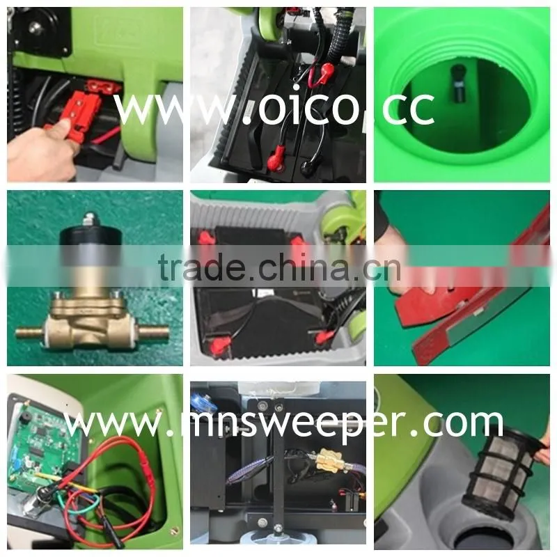 intelligent circuit round protection design corridor cleaning machine with Germany technology