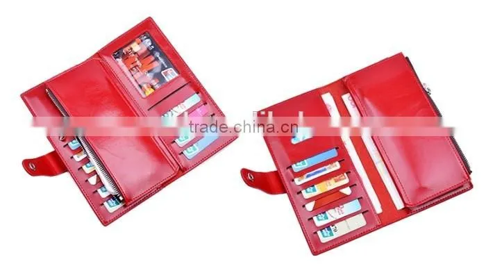 Premium Quality Large Capacity Slim Leather Wallet for Women