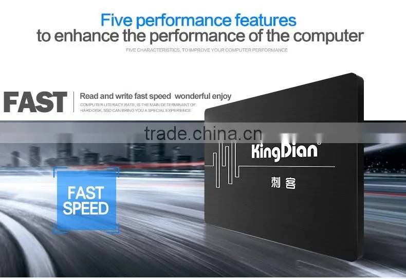 kingdian ssd 120gb sata3 2.5' TLC internal hard disk for PC with SSD solution